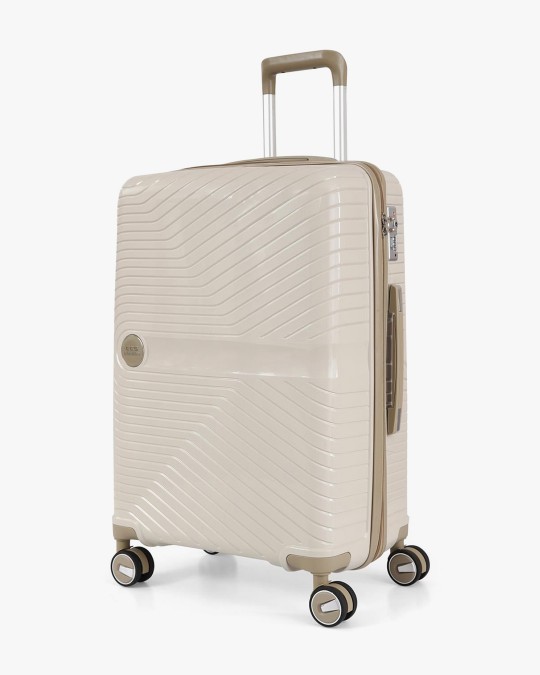 ÇÇS 5239 Krem Kahve Valiz