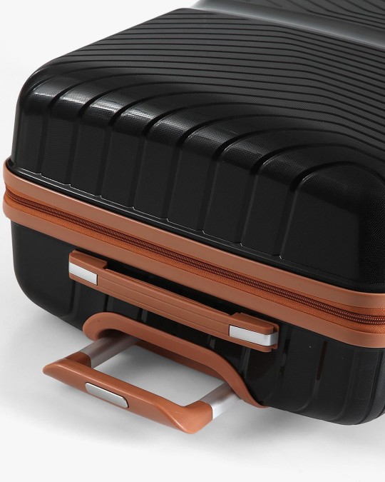 ÇÇS 5239 Siyah Kahve Valiz