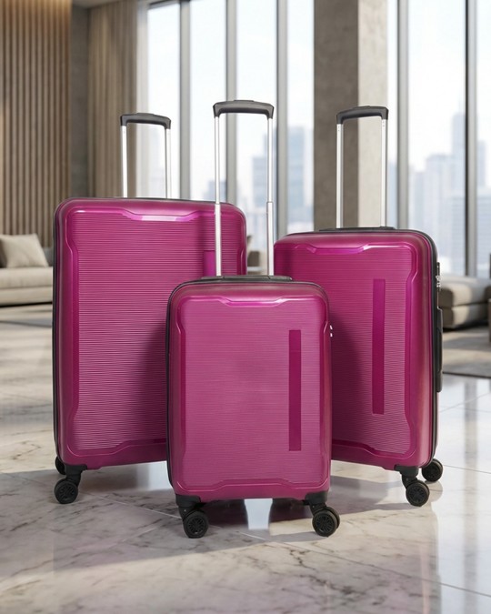 Axis Pembe Valiz Seti