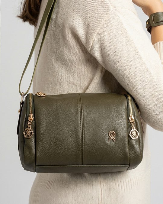 CC001 Haki Çapraz Çanta