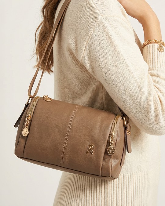 CC001 Latte Çapraz Çanta