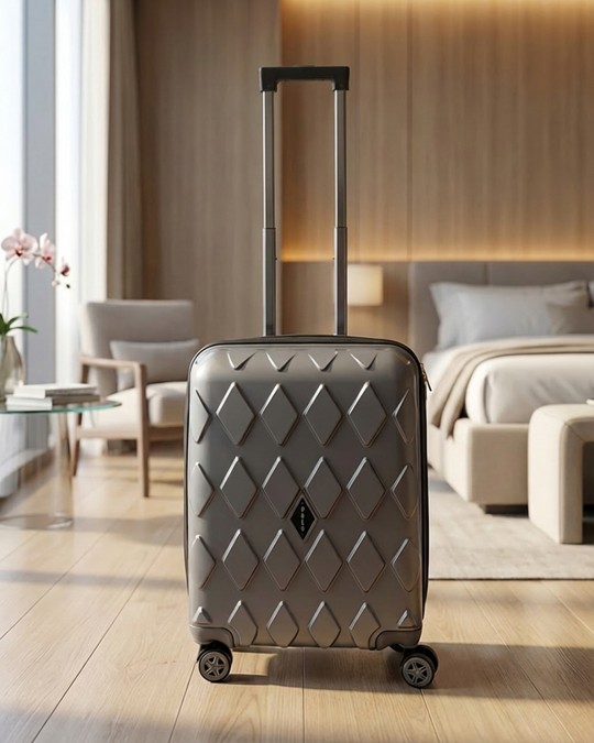 Crystal Antrasit Valiz