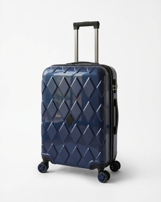 Crystal Lacivert Valiz