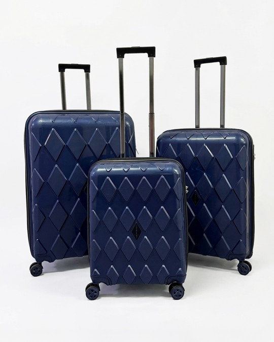 Crystal Lacivert Valiz