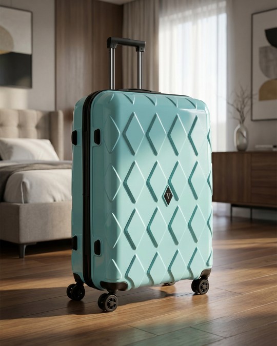 Crystal Turkuaz Valiz