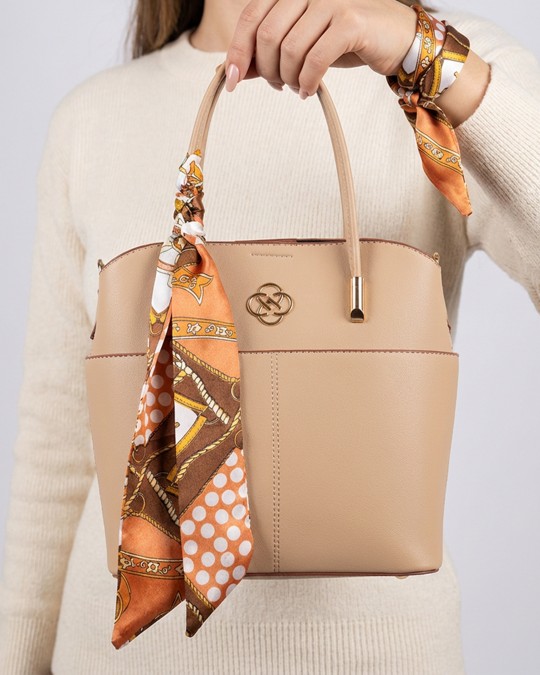 EC001 Camel Bej El Çantası