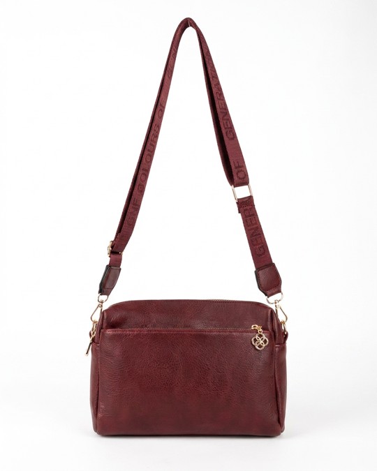 CC002 Bordo Çapraz Çanta