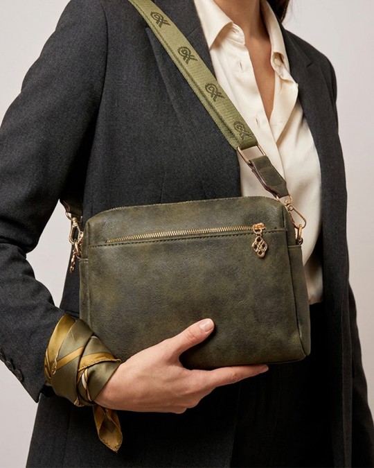 CC002 Yeşil Çapraz Çanta