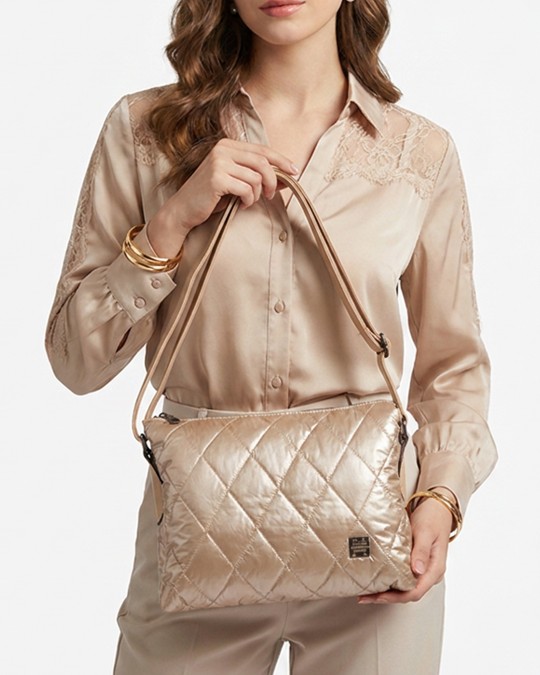 CC008 Soft Gold Çapraz Çanta