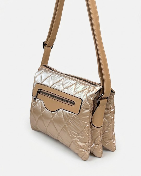CC008 Soft Gold Çapraz Çanta